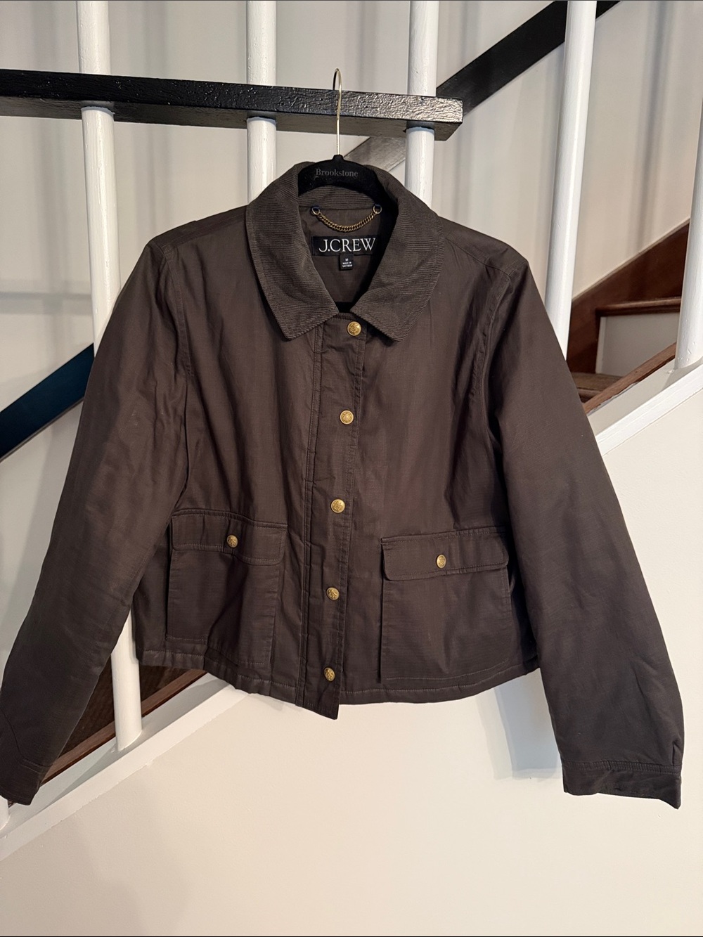 J. Crew Cropped Barn Jacket
